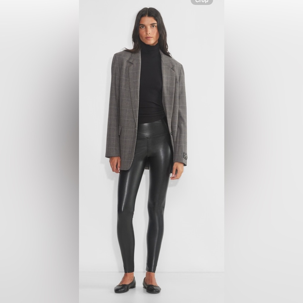 Wilfred free Daria high waist unreal leather leggings